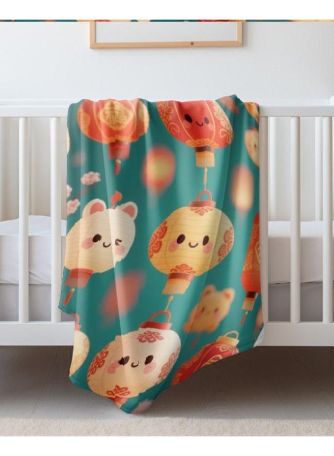 general Flannel thin blanket (warm and comfortable, suitable for sleep, gaming, dust removal and sandproof) 150cm*200cm - 1028 - Image 3