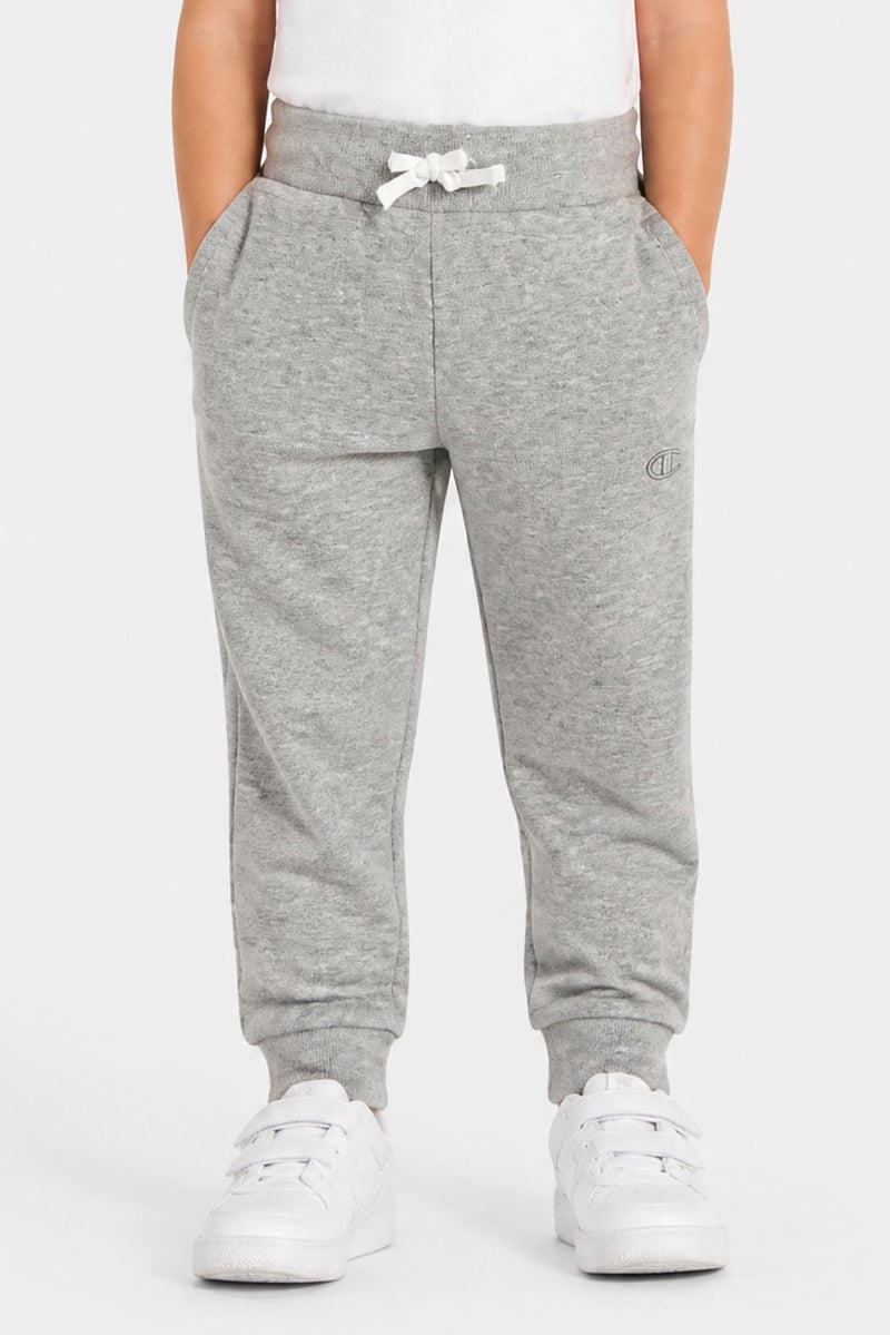Champion Toddlers Boy Brand Logo Jogger Pants, Grey - Image 1