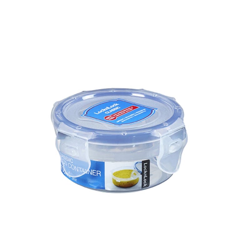 LOCK & LOCK LockandLock Round Food Container with Leak Proof Locking Lid  Short  0.4-Cup  3 Fluid Ounce  - Image 1