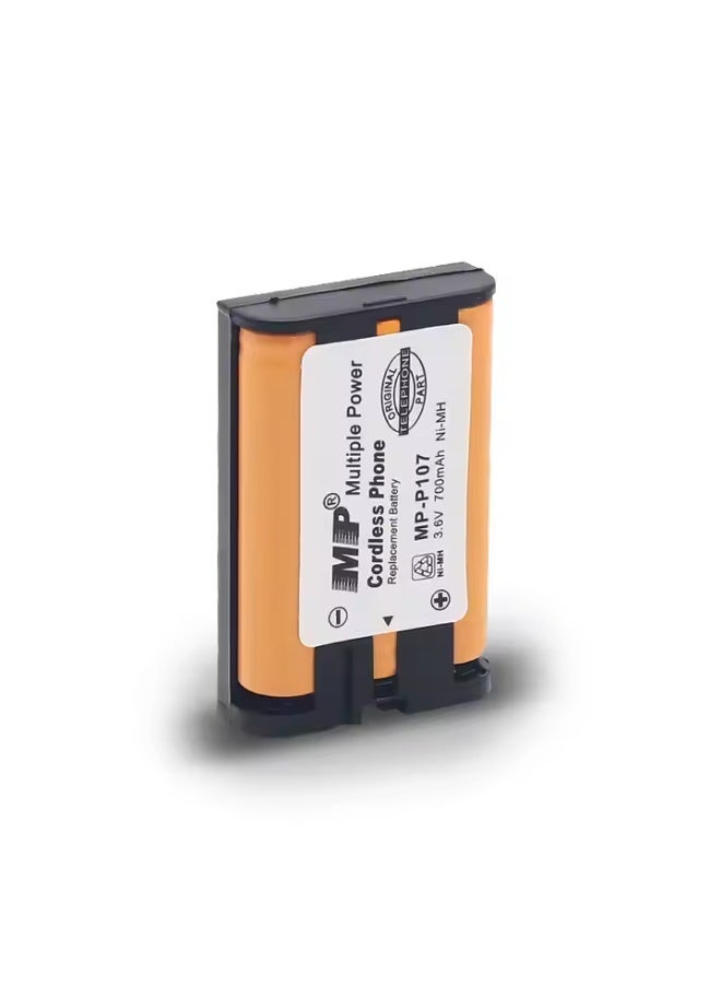 أم بي بطارية -107 قابلة لإعادة الشحن 3.6V 800mAh Ni-MH – بطارية بديلة لهواتف الاتصال اللاسلكية والأجهزة الأخرى - Image 2