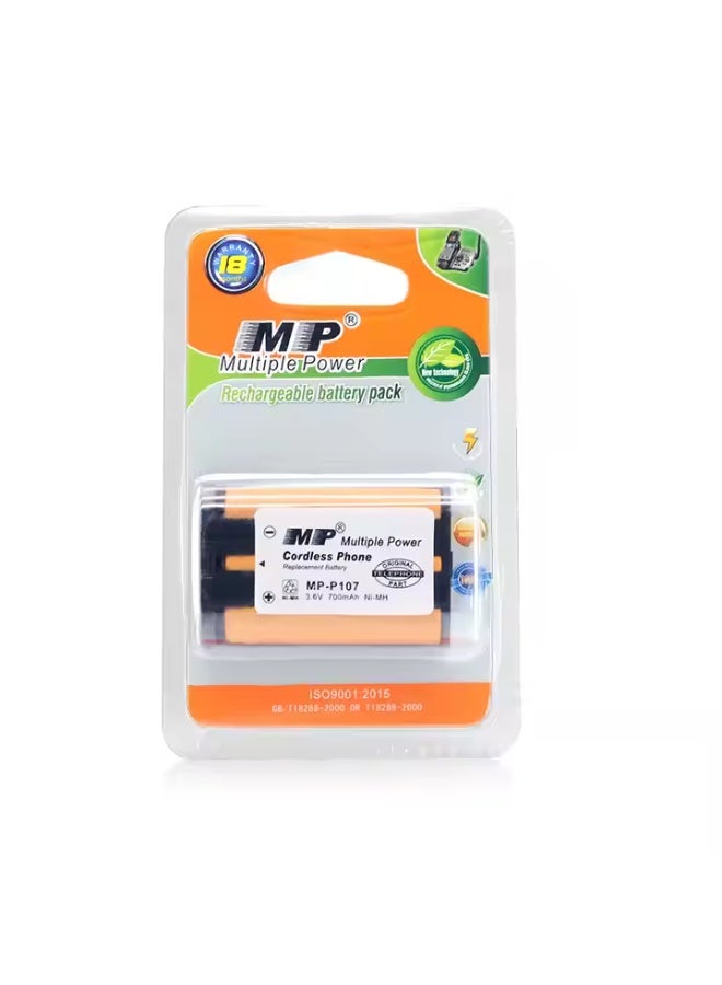 أم بي بطارية -107 قابلة لإعادة الشحن 3.6V 800mAh Ni-MH – بطارية بديلة لهواتف الاتصال اللاسلكية والأجهزة الأخرى - Image 5