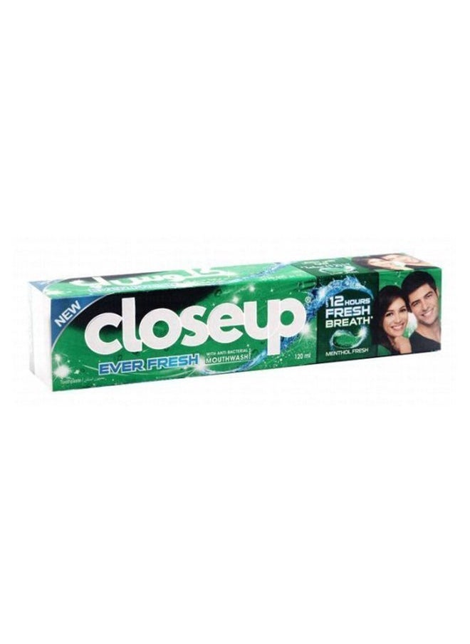 Closeup - Antibacterial Toothpaste, Menthol Fresh, 120ml - Image 1