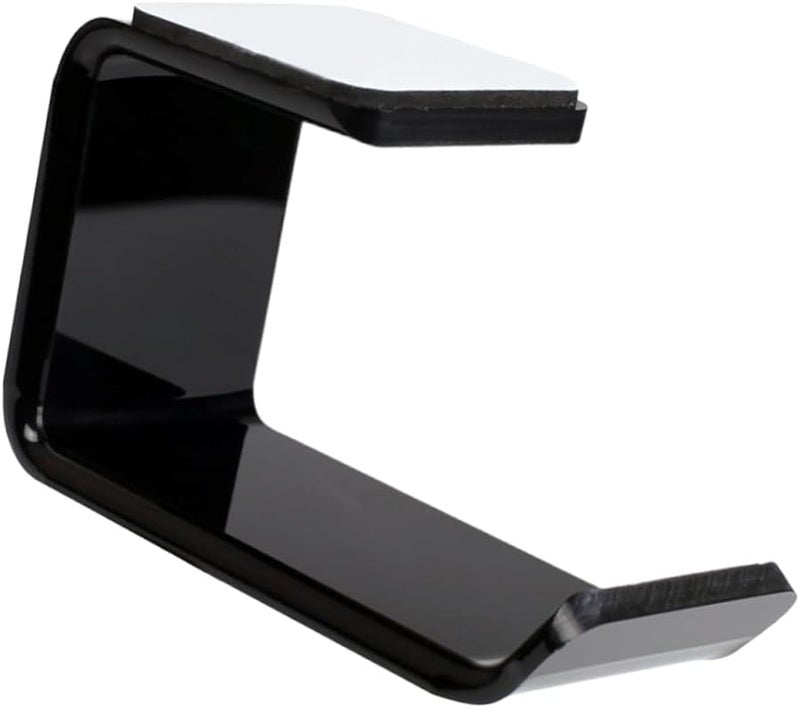 حامل سماعات الرأس اللاصق متعدد الاستخدامات باللون الأسود - Image 2