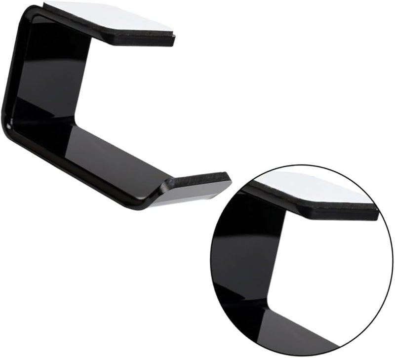 حامل سماعات الرأس اللاصق متعدد الاستخدامات باللون الأسود - Image 3