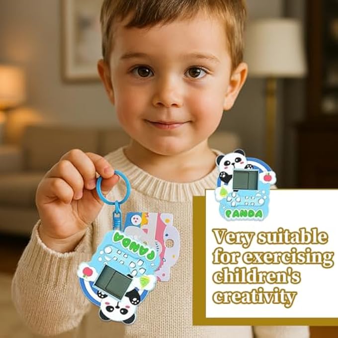 BRICK SPIELEKONSOLE, MINI RETRO GAME CONSOLE, CLASSIC PANDA GAMES, FOR CHILDREN AND ADULTS - Image 4