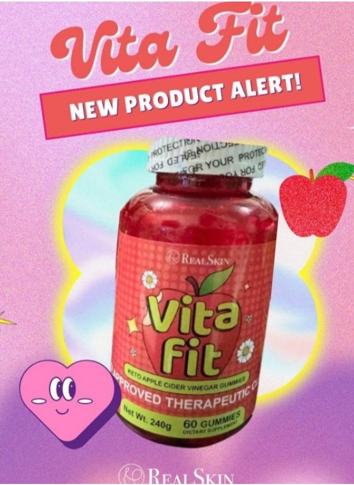 Real Skin Apple Cider keto Gummies Slimming And Detox Gummies And For  - Image 1