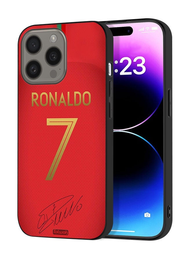 Tolwak Apple iPhone 15 Pro Protective Case Cover Ronaldo 7 - Image 1