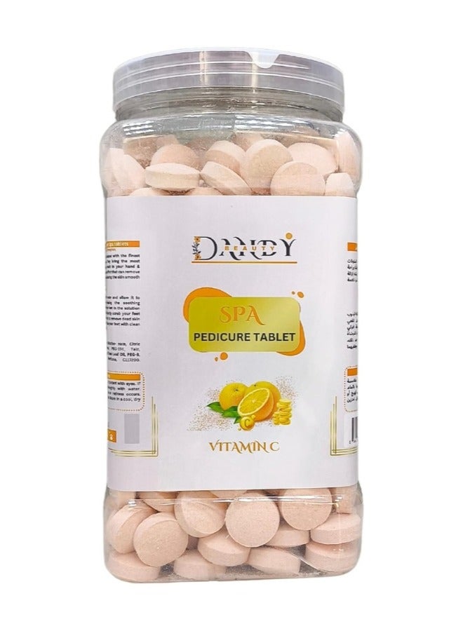 DANDY SPA Pedicure Tablet Vitamin C 3 KG (Dandy Beauty)