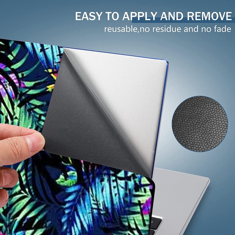 ICOLOR Leaf 11.6 13 13.3 14 15 15.6 inches Netbook Laptop Skin Sticker Reusable Protector Cover for Laptop Notebook FY-NEK-21 - Image 5