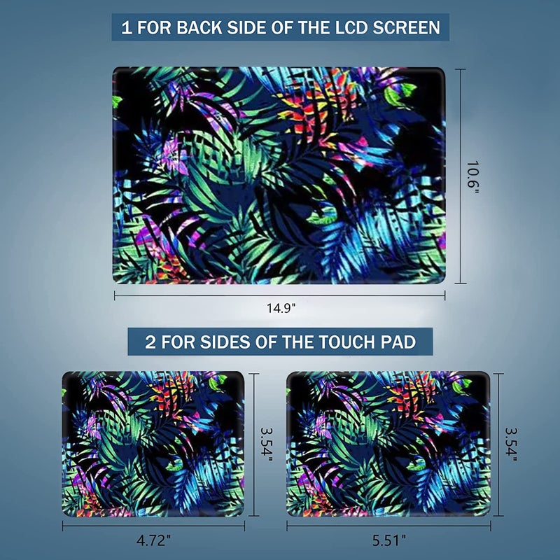 ICOLOR Leaf 11.6 13 13.3 14 15 15.6 inches Netbook Laptop Skin Sticker Reusable Protector Cover for Laptop Notebook FY-NEK-21 - Image 4