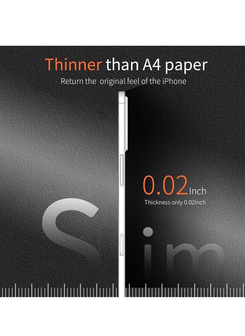 JAJEEK Dataroad iPhone 16 Plus Slim Case – 0.2mm Paper-Thin Lightweight Case, Matte Finish PP Back Cover, Anti-Fingerprint & Yellowing Protection, Ultra-Slim Design, Compatible with iPhone 16 Plus 6.7 Inch - Image 5