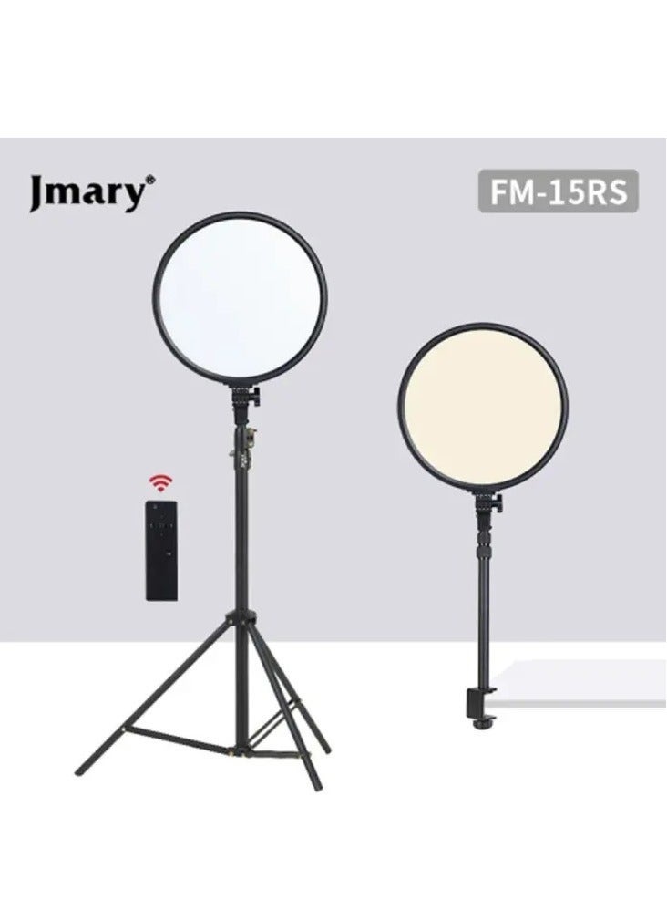 Jmary FM-15RS 15 inches Video Panel Light For Studio Live Recording Broadcasting Setup - Image 3