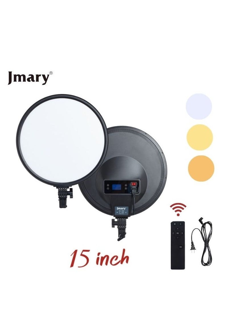 Jmary FM-15RS 15 inches Video Panel Light For Studio Live Recording Broadcasting Setup - Image 2