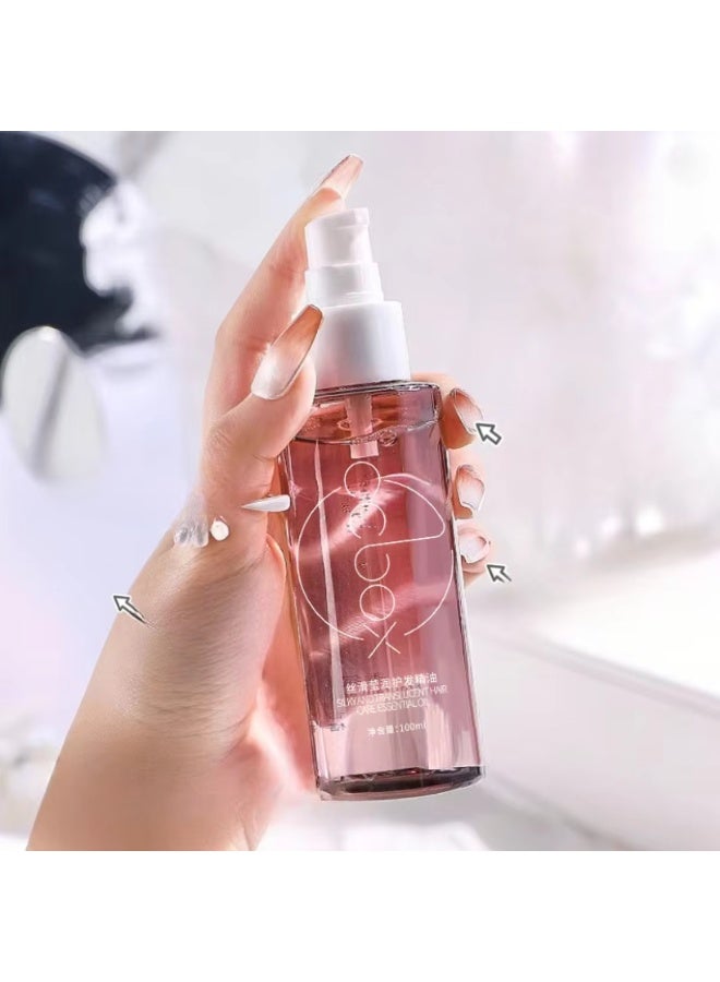 100Ml Hair Care Essential Oil, Dry Hair, Long-Lasting Fragrance And Smooth Essential Oil, Gift for Girlfriend, Gift for Mom on Holidays - Image 4