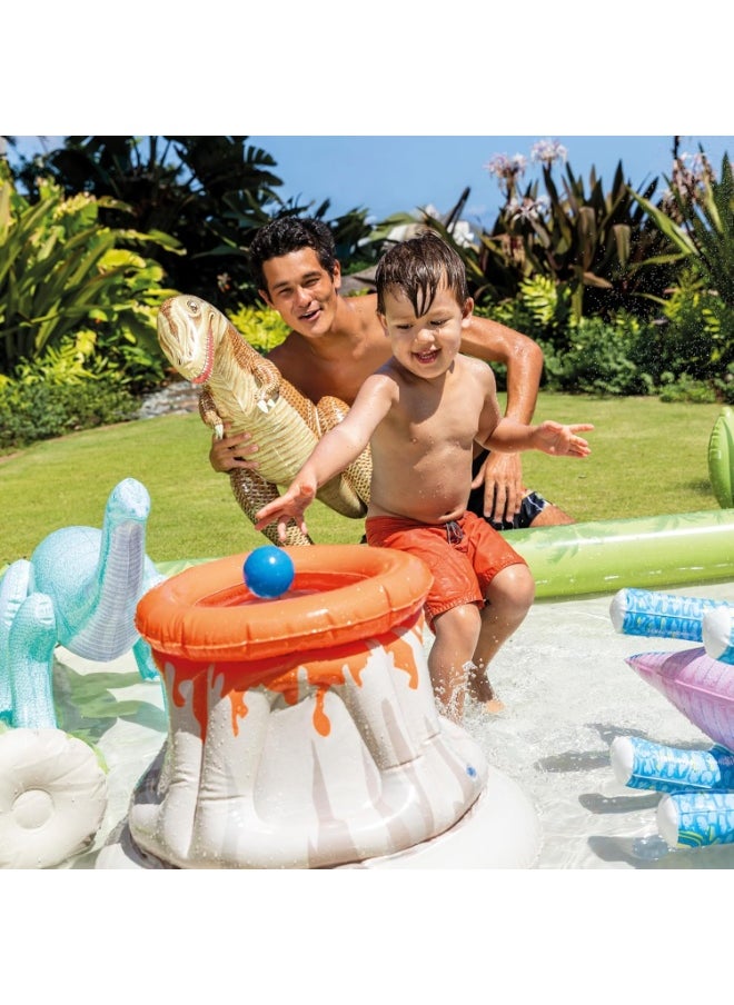 INTEX - Intex Jurassic Advendure Play Center 2.01m x 2.01m x 36cm - Image 1