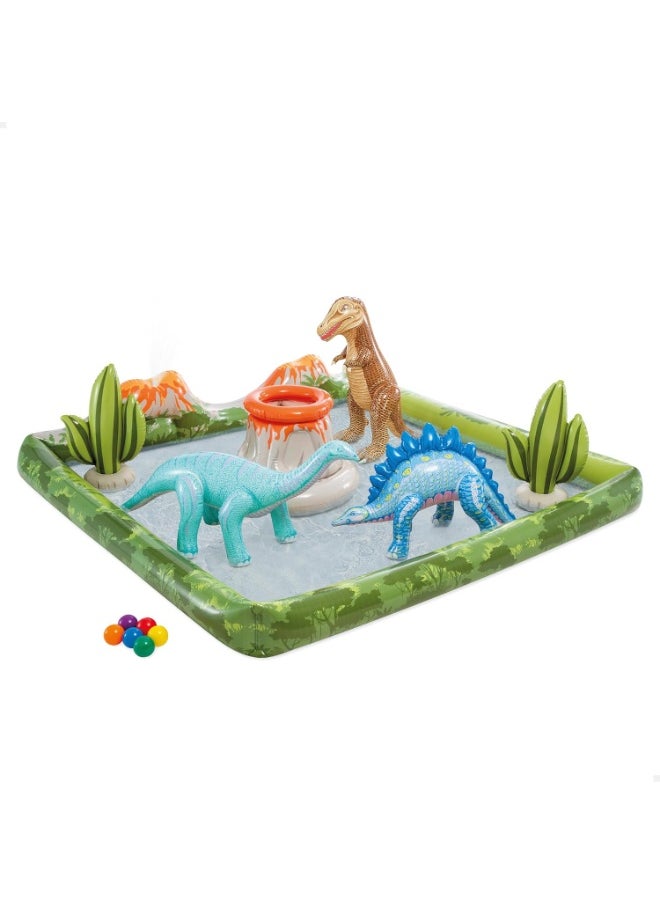 INTEX - Intex Jurassic Advendure Play Center 2.01m x 2.01m x 36cm - Image 1