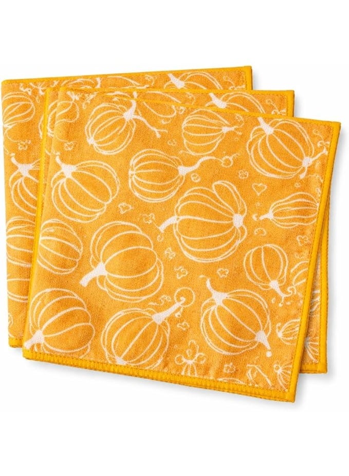 مجموعة من 3 مناشف تنظيف فاخرة من الألياف الدقيقة، مقاس 35 × 35 سم، ناعمة وماصة، بألوان وتصاميم متنوعة، مناسبة للمنزل والمطبخ والسيارات والزجاج. - Image 4