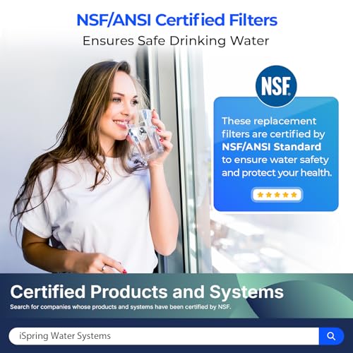 iSpring F19K75 NSF Certified 2-Year Replacement Filter Set for 6-Stage Reverse Osmosis Systems, Alkaline Mineral Filter, 19-Count, Long-Lasting Purification - Image 2