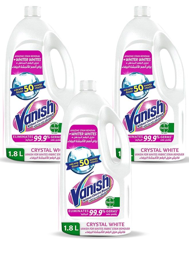 Vanish Stain Remover White 3x1.8L