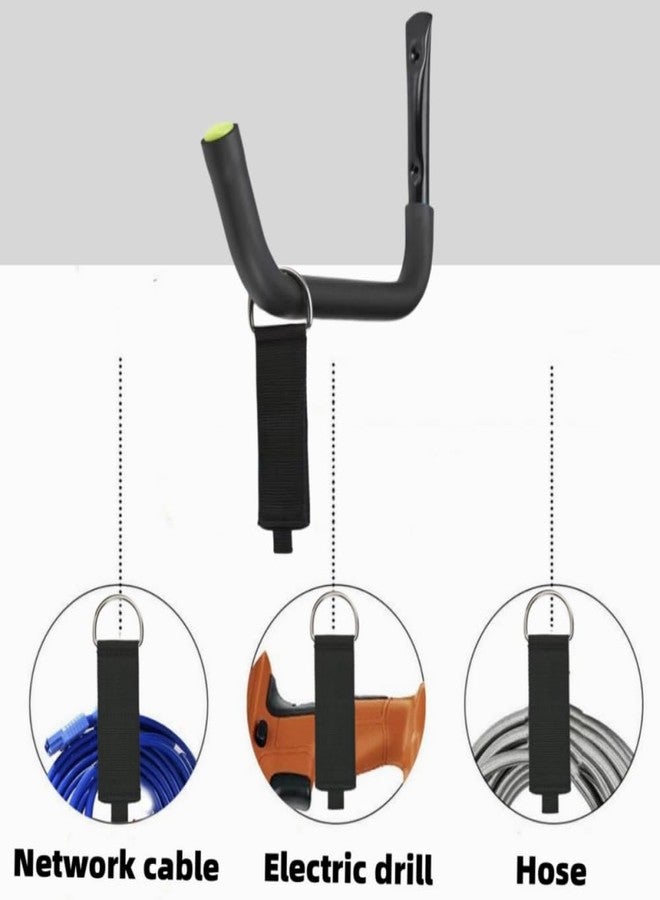 Aweilan Kayak Rack Wall Mount, Canoe Hanger Hooks, Heavy Duty Garage Hooks, for Hanging Outdoor Beach Folding Chair Bicycle Surfboard Snowboard Paddle Board (4 Pack) - Image 5