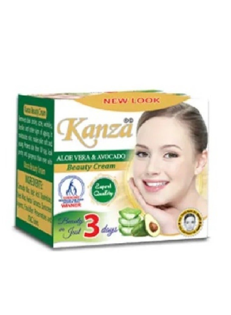 كنزه قطعتين من كريم تبييض البشرة بالصبار والأفوكادو - Image 2