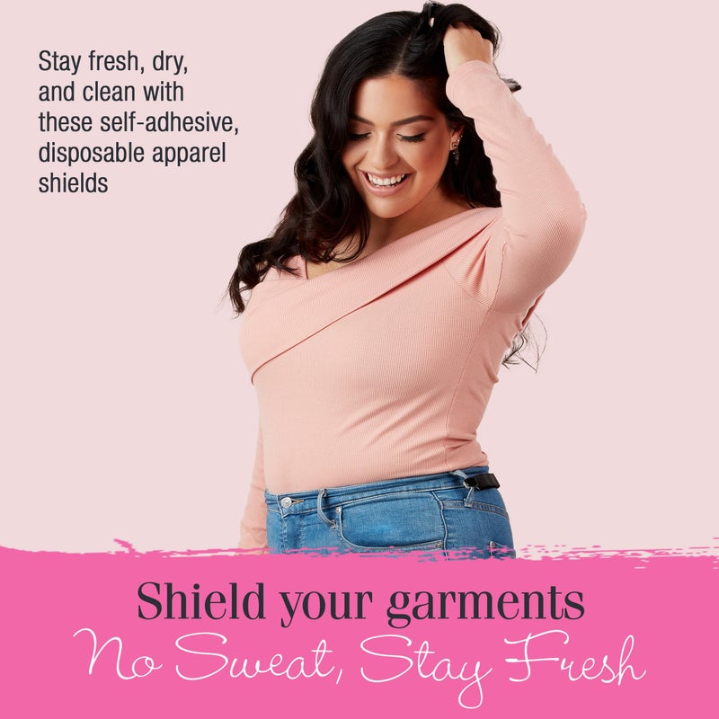 Hollywood Fashion Secrets Hollywood Fashion Secrets Garment Shields, Moisture Wicking Sweat Pads, 10 Count - Image 2