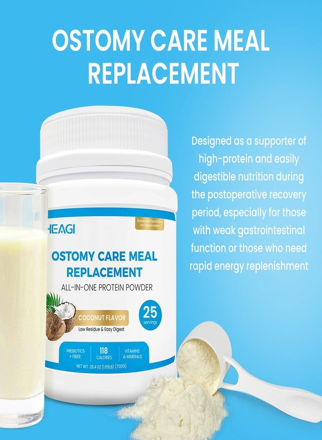Heagimed Ostomy Care Meal Replacement, Hydrolyzed Protein with Prebiotics & MCTs, Low Sugar, Easy Digest, Balanced Nutrition for Ostomates - Image 3