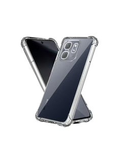 Generic 2 in 1 Infinix Smart 9 / Hot50i Phone Case Cover & Screen Protector - Shockproof Clear Slim TPU Protective Phone Cover & Full Coverage Delicate Touch Tempered Glass Screen Protector for Infinix Hot50i 4G  - Image 3