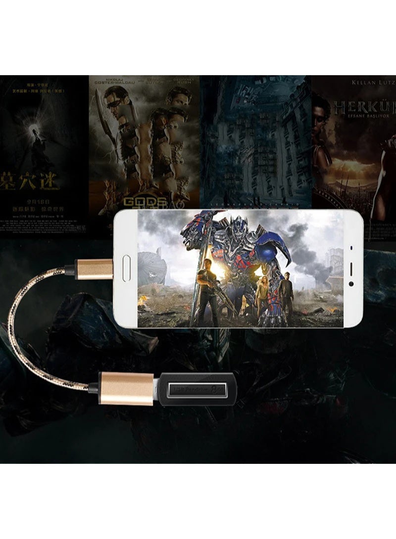 OTG Adapter Micro USB to USB 3.0 for Mobile Devices – Compact and Lightweight for Charging & Data Transfer  - Image 2