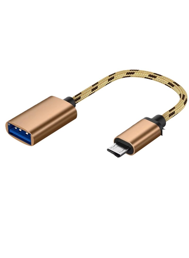 OTG Adapter Micro USB to USB 3.0 for Mobile Devices – Compact and Lightweight for Charging & Data Transfer  - Image 1