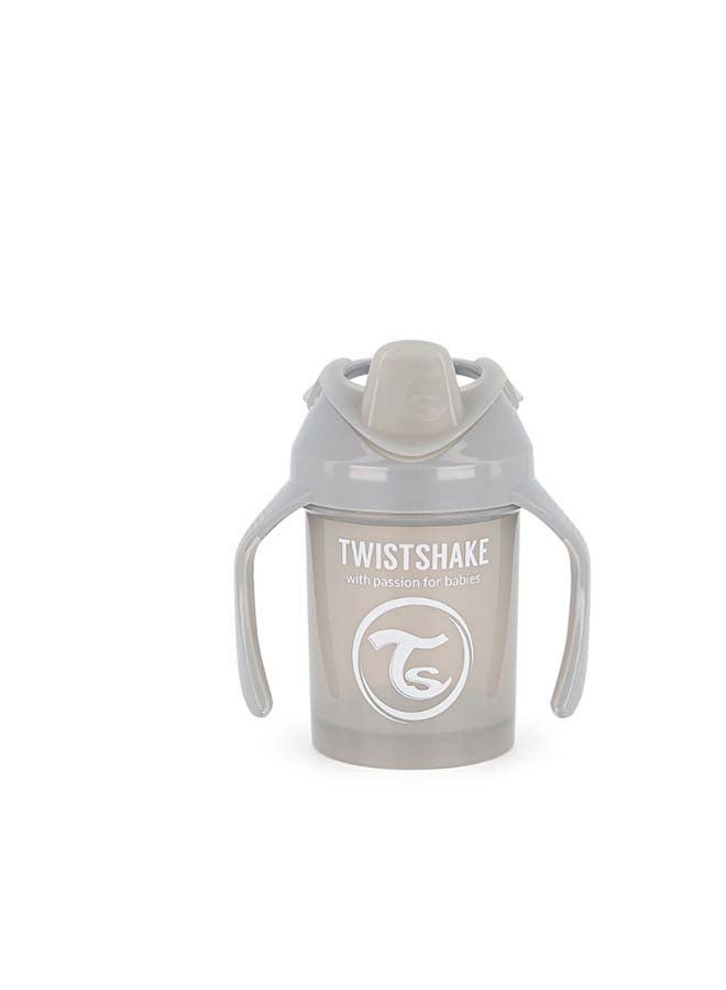 Twistshake Mini Cup 230ml 4+m Pastel Grey - Image 1