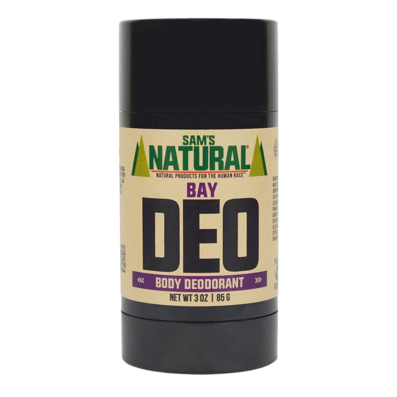 سامز ديودورانت طبيعي باي خالي من الألمنيوم DEO بدون فثالات، بارابين، كبريتات أو أصباغ مصنوع في نيو هامبشاير للرجال والنساء واليونيسكس نباتي وخالي من القسوة 3 أوقية