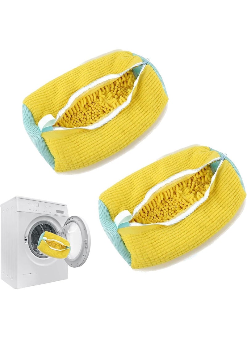 Lonimia Upgraded Washing Bags, 2-Pack, Laundry Bag for Washer & Dryer, Reusable Shoe Cleaner Bag for All Shoe Types and Sizes  - Image 1