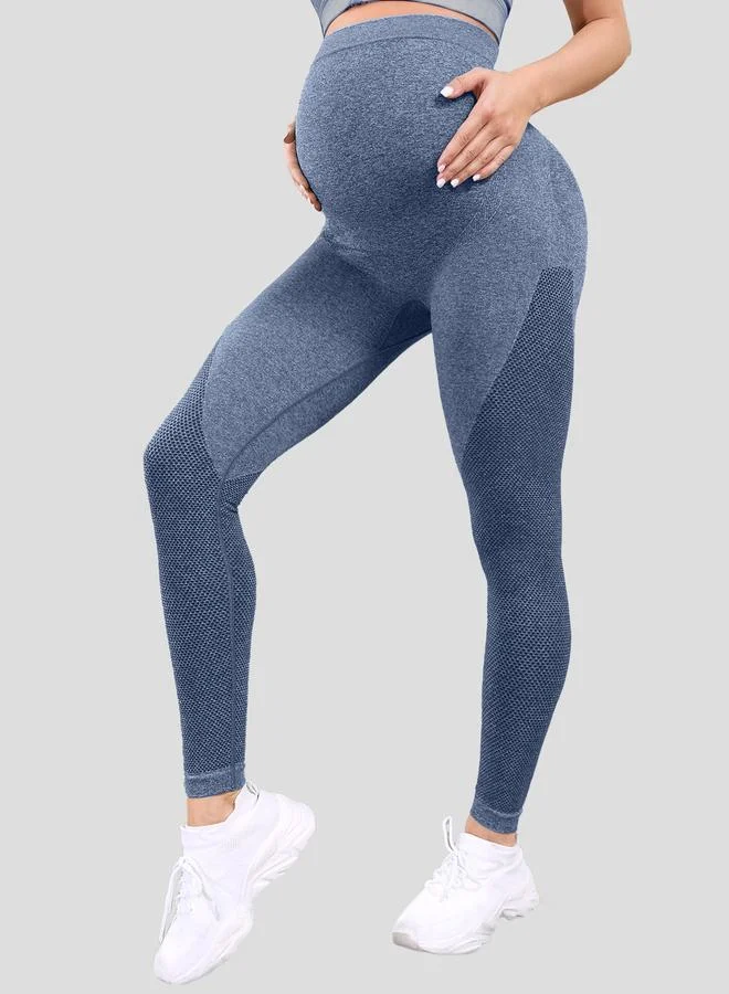 Styli Styli Mesh Detail Maternity Leggings