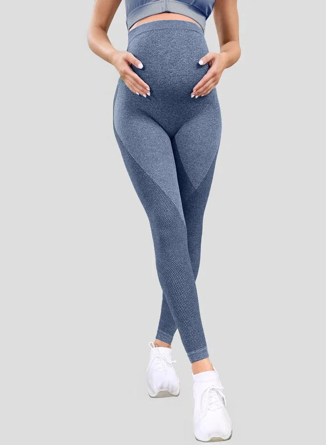 Styli Styli Mesh Detail Maternity Leggings