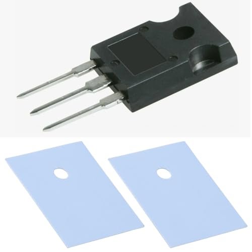 SING F LTD 100pcs Silicone Insulation Pads 20x25mm for TO-3P TO-247 Transistors Electrical Isolation Heatsink Protection - Image 3