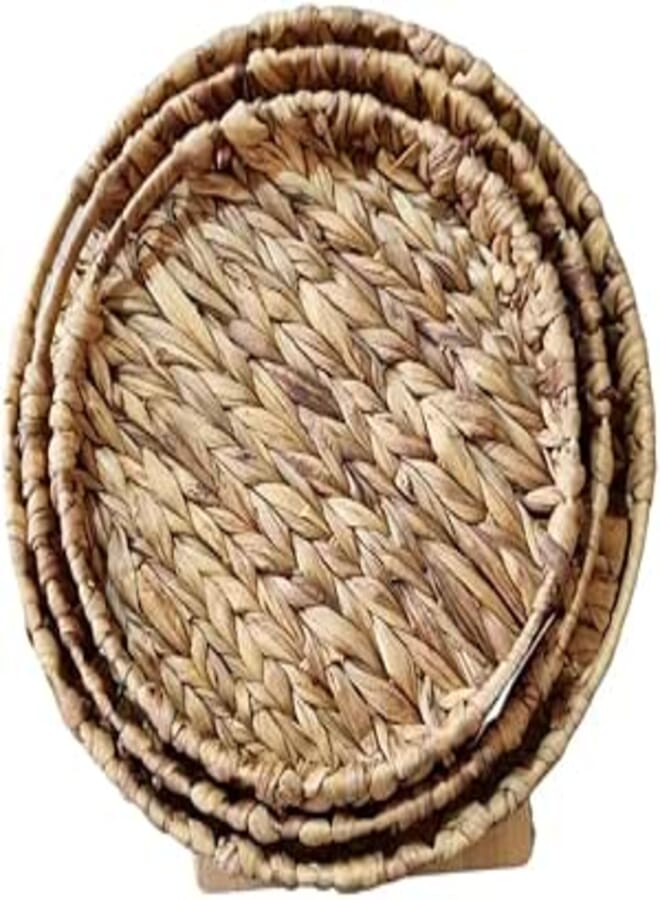 Gluck Round Bread Holder with Two Handles 3-in-1 Set