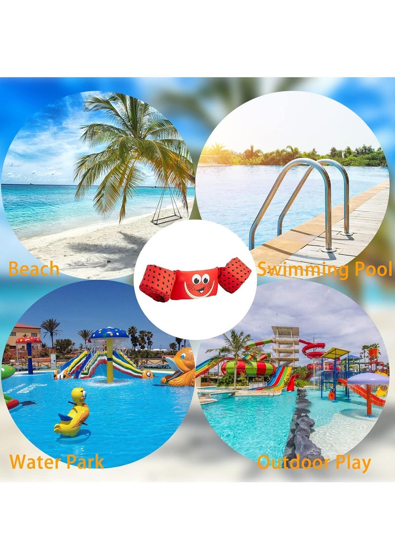 SYOSI Toddler Swim Vest for Kids 1-5 Years Old 30-55 lbs Boy and Girl Learn-to-Swim Adjustable Strap Swimming Jacket Water Wings for with Cute Cartoon Children's Swimming Pool  - Image 3