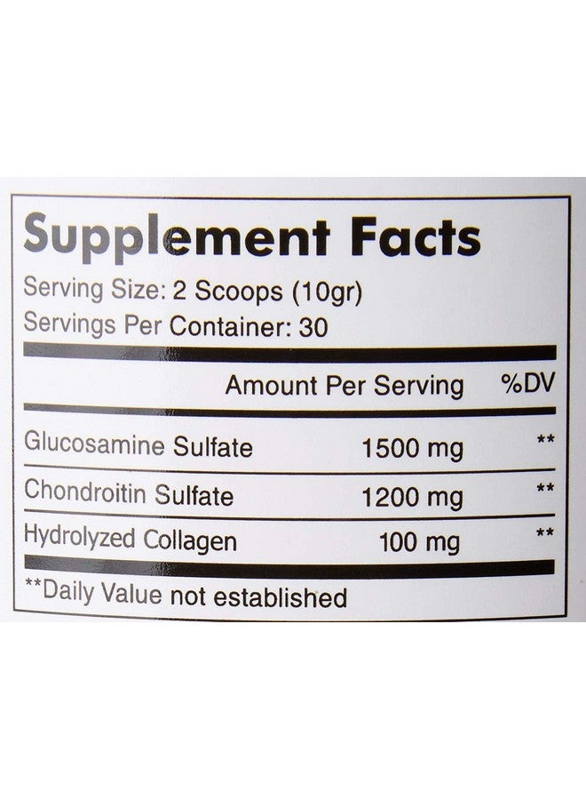 Arymar Glucosamine & Chondroitin Powder 1500Mg1200Mg With Collagen Orange Flavor Support Healthy Joints Orange Orange 300 Gram Xlarge  - Image 5