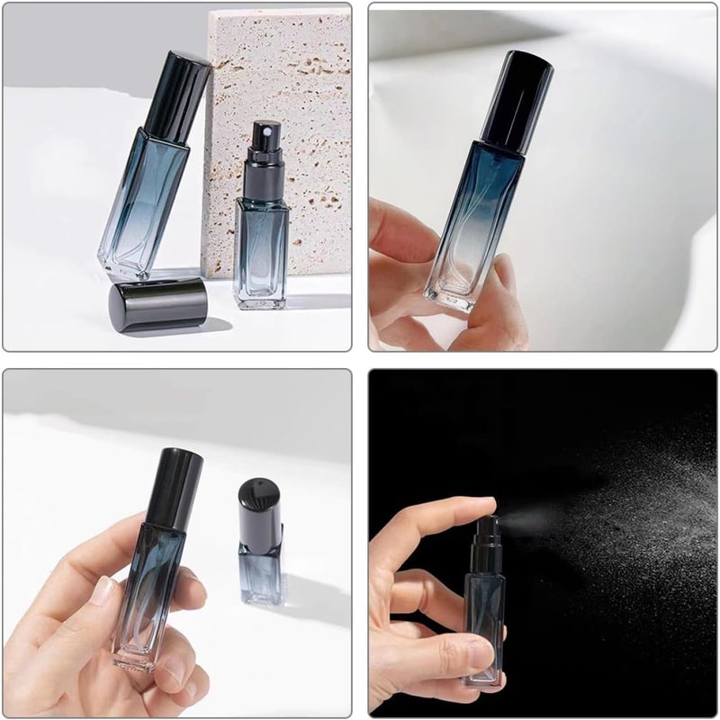 Refillable Perfume Spray Bottles 5pcs 9ml Small Glass Travel Atomizer Bottles Portable Fine Mist Sprayer for Perfume Storage and Sample Use - Image 3