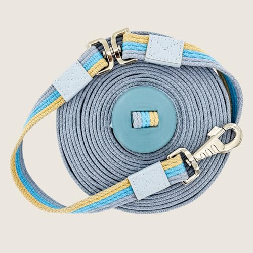 JIAXLTD Lunge Line Polyester Cotton Lunge Line 25 Ft with EVA Stop Equine Lunge Line for Horses with Swivel Bolt Snap - Image 2