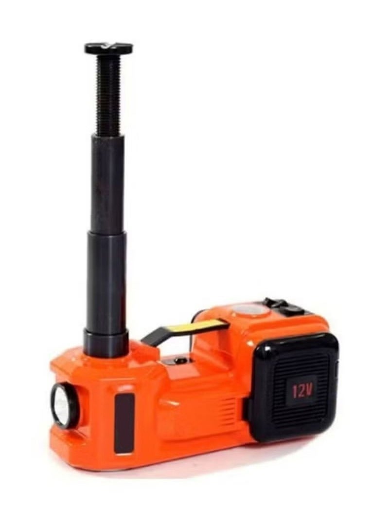 5 ton Car Jack with Built-in Air Compressor, Electric Impact Wrench, Car Tools LED Light, Safety Hammer, 12V 5 in 1 Car Tire Repair Tool Kits - Image 5