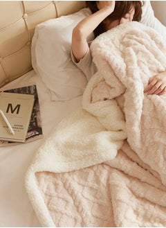 ممم الرئيسية بطانية ناعمة ورقيقة قابلة للعكس من الفرو الصناعي من MMM HOME مقاس كينج (200×230 سم)  - Image 1