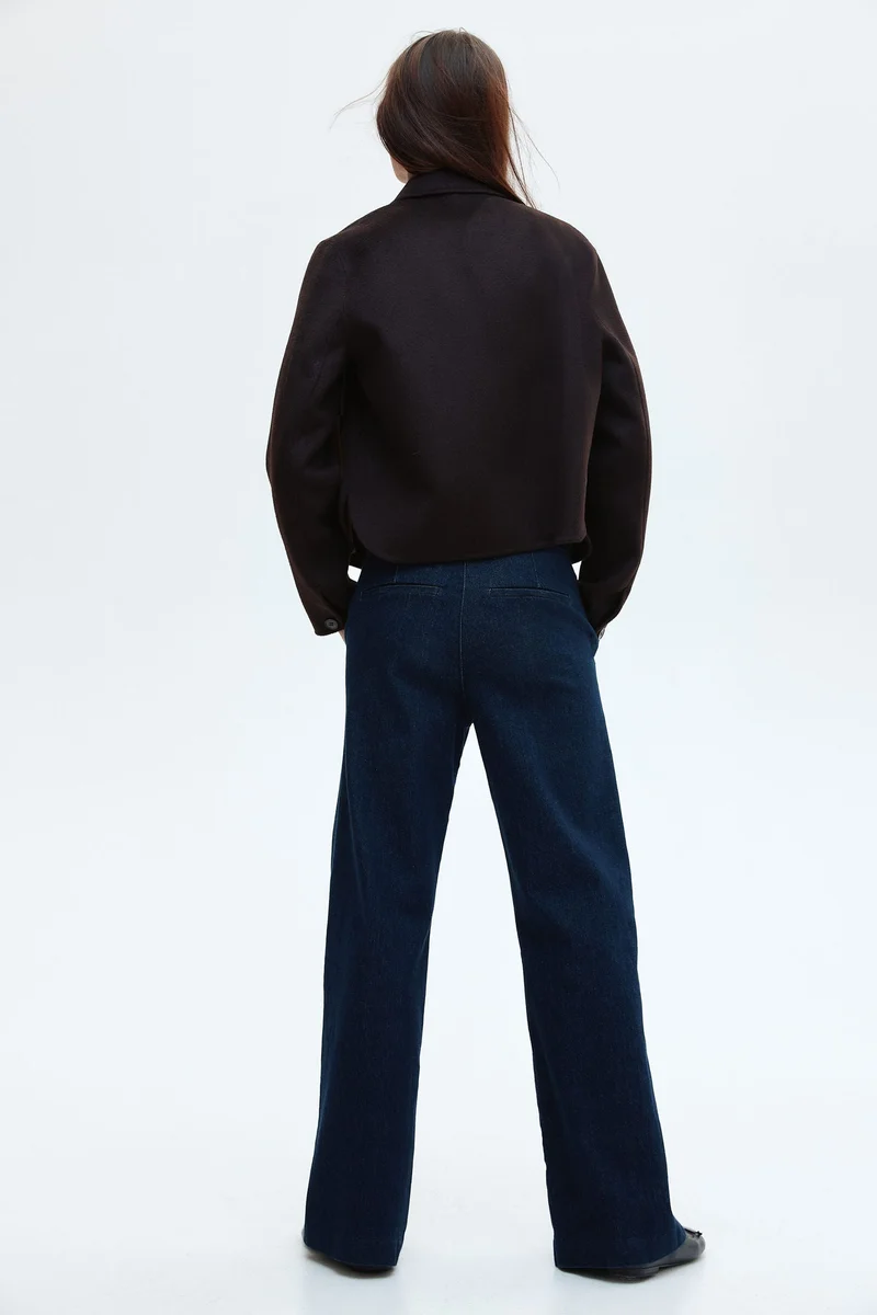 اتش اند ام جاكيت مصنوع يدوياً من مزيج الصوف