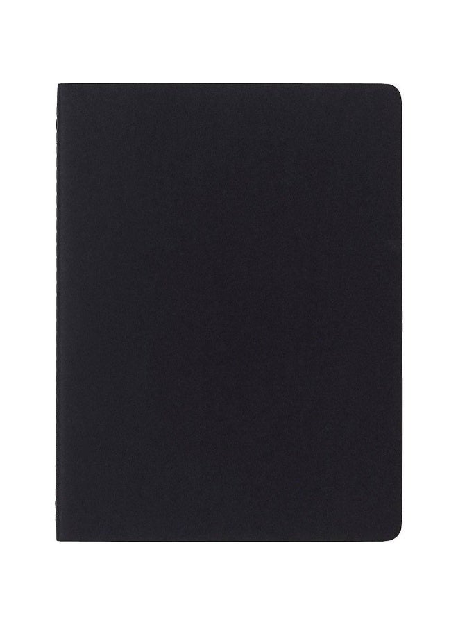 MOLESKINE Subject Cahier Journal XL Size Black Kraft Brown Covers 64 Pages - Image 2