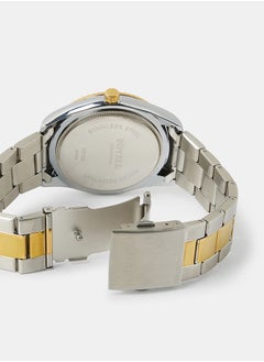 Royale Mega Round Shape Analog Wrist Watch RE199/10 - 40mm - Dual Tone  - Image 4