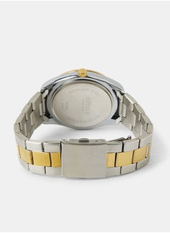 Royale Mega Round Shape Analog Wrist Watch RE199/10 - 40mm - Dual Tone  - Image 2