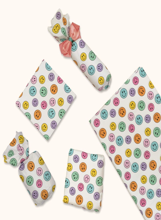 Pro Supply Global Smiley Faces Printed Tissue Paper for Gift Bags or Boxes and Wrapping - Colorful Bulk Decorative Art Tissue Paper for Packaging and Gifting | 24 Sheets 20" x 30" - Image 5