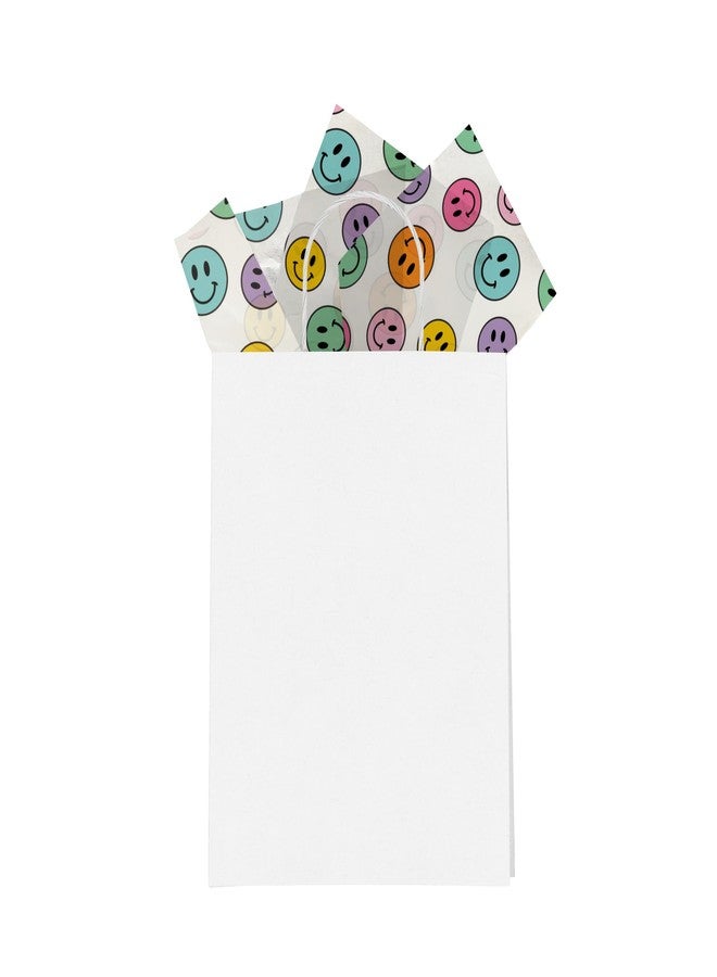 Pro Supply Global Smiley Faces Printed Tissue Paper for Gift Bags or Boxes and Wrapping - Colorful Bulk Decorative Art Tissue Paper for Packaging and Gifting | 24 Sheets 20" x 30" - Image 3
