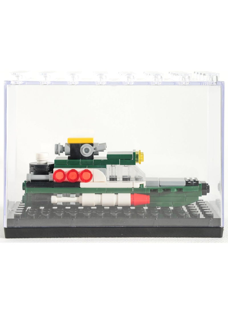 Blocky Blocks Building bricks toy with jelly beans candy (06 Torepedo Boat)  - Image 2